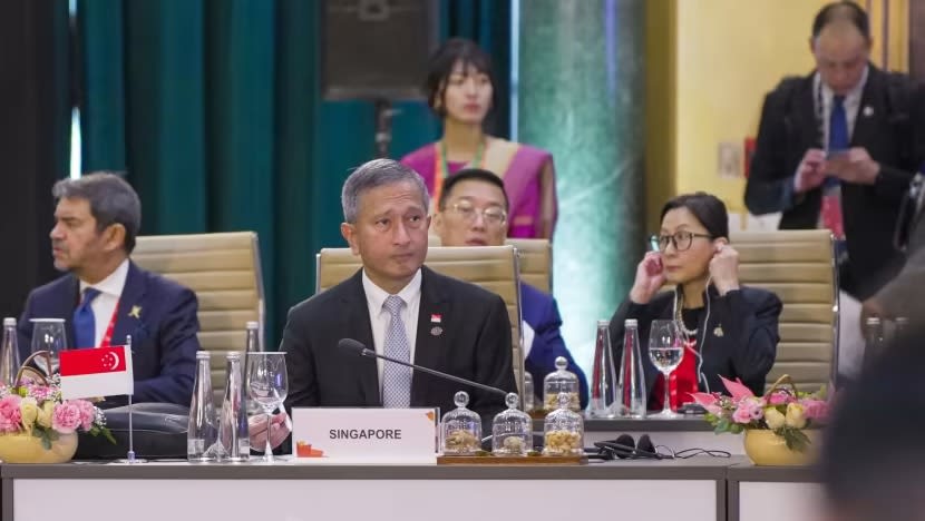 AS, China perlu 'giat berunding dengan menyeluruh' untuk redakan ketegangan, kata Dr Vivian Balakrishnan AS, China perlu 'giat berunding dengan menyeluruh' untuk redakan ketegangan, kata Dr Vivian Balakrishnan