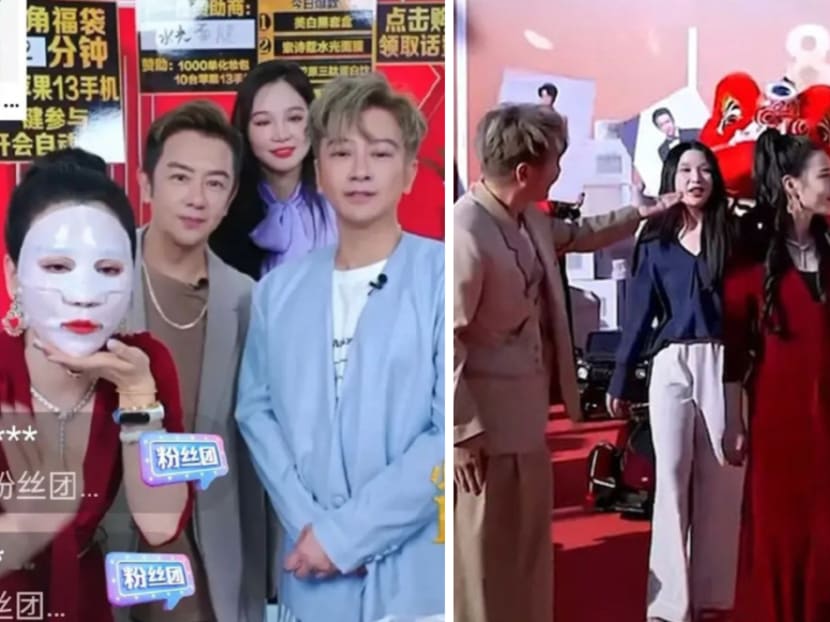 Netizens Say HK Stars Benny Chan, Eric Suen Have Been Relegated To Dancing In The Background For Chinese Influencers