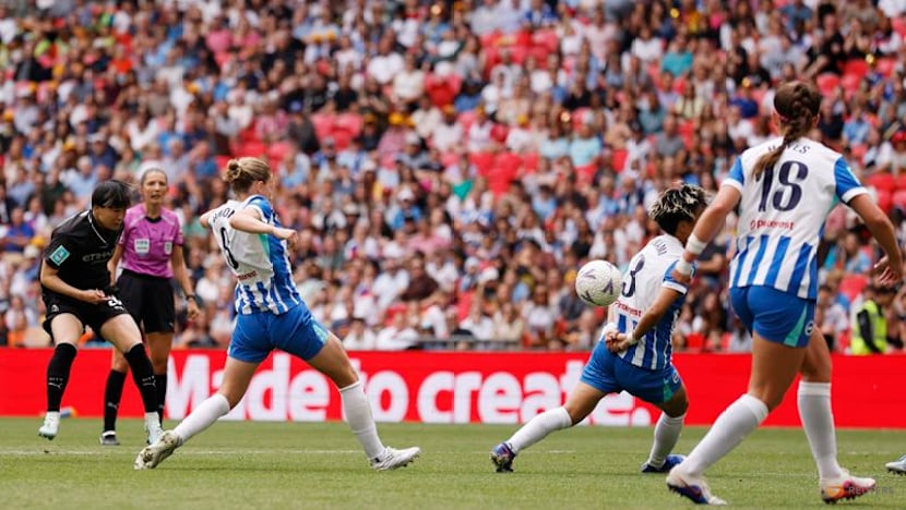 Manchester City thrash Brighton 4-0 to win women's FA Cup