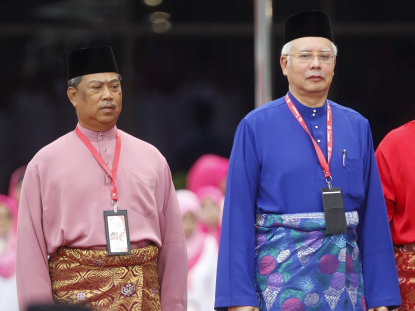 Malaysia's Prime Minister Najib Razak (R) and his former deputy Muhyiddin Yassin on December 1, 2011. Reuters file photo