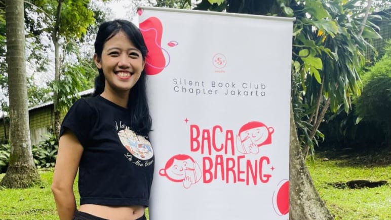 Membaca tak harus sendiri: Giat literasi Hestia gaungkan budaya membaca kolektif di ruang publik