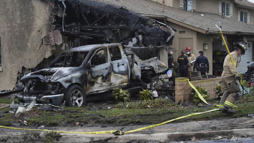 Multiple people on private plane that crashed into San Diego neighbourhood are dead, authorities say