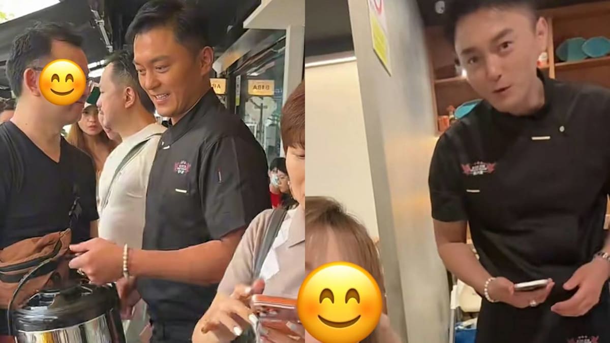 Mat Yeung Spotted Serving Customers At His Roast Meat Restaurant In M'sia, Praised For Being