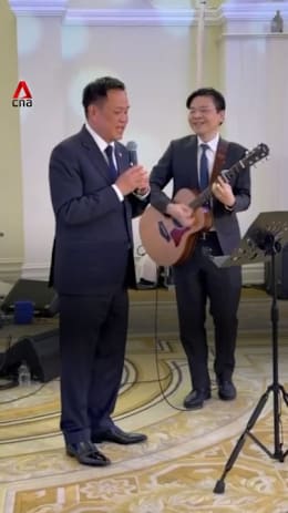 Thai PM Anutin, Singapore PM Lawrence Wong perform 'Let It Be' by The Beatles