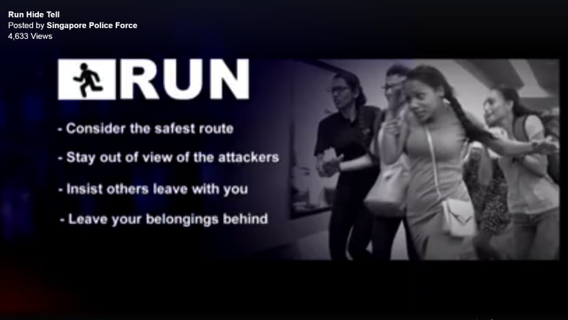 What should you do during a terrorist attack? Run, hide and tell, says police video