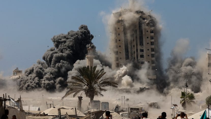 Israel army begins targeting Gaza City high-rises