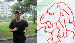 Singapore’s Strava artist: He runs around Tampines to create images with his routes
