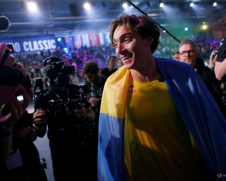 Duplantis sets 15th pole vault world record