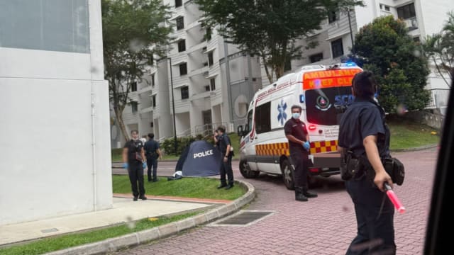 男子倒毙组屋底层 女子依精神健康法令被拘