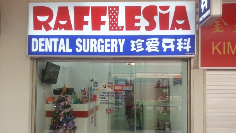 Rafflesia Dental Surgery to be terminated from CHAS for 'severe' non-compliances