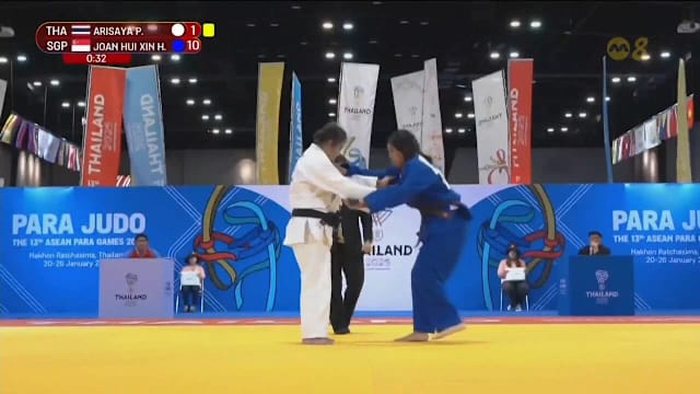 洪慧欣女子柔道收获1银