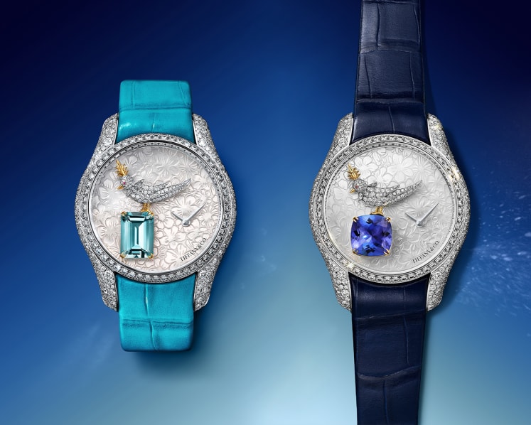 Tiffany & Co’s iconic Bird on a Rock graces the wrist in a stunning new watch