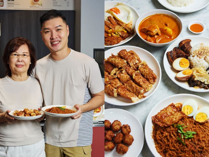 This Serangoon cafe specialises in ngoh hiang made by a former fashion designer's mum