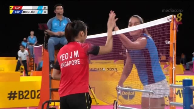 杨佳敏两局击败塞浦路斯选手 晋16强