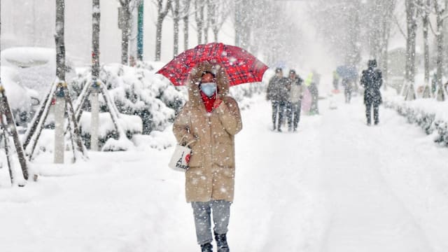 中国超过20处气象站录得 最低气温创12月份历史新低