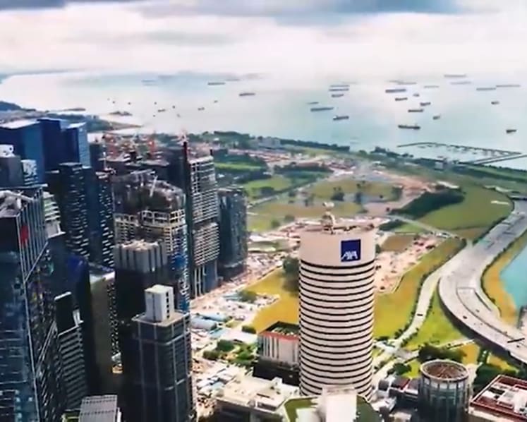 In land-scarce Singapore, new spaces for homes on the sea and in the air, possibly