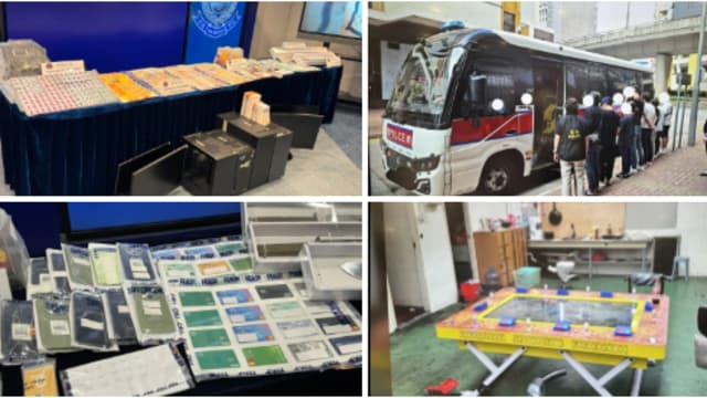 香港黑帮涉垄断建筑工地饭盒生意 125人被捕