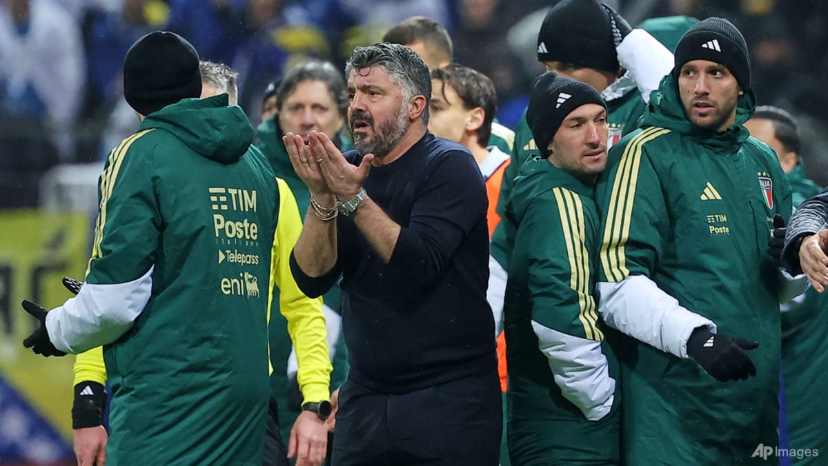 Italy miss out on World Cup for third straight time after shootout loss to Bosnia