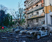 Kyiv hit with deadly strikes after attack on Russian e-commerce giant