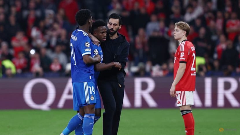 Real Madrid game at Benfica suspended after Vinicius alleges racist slur