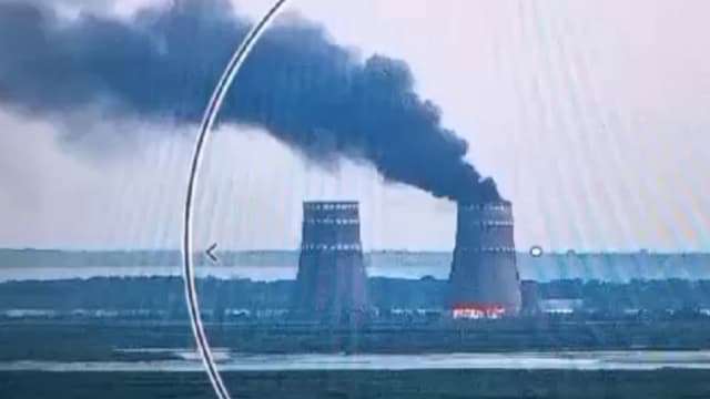 乌核电站冷却塔失火 俄乌互指对方纵火