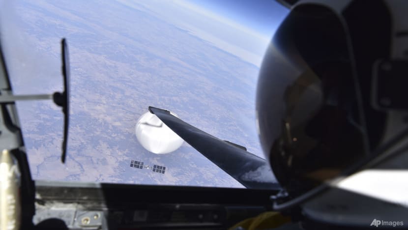Pentagon releases US pilot's selfie with Chinese spy balloon Pentagon releases US pilot's selfie with Chinese spy balloon