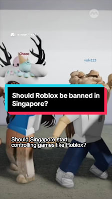 Malaysia is considering a ban on the popular game Roblox. Should Singapore do the same? #8dayssg #8dayssgtrending #roblox #fypsg #singapore 