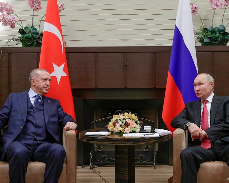 Putin heads to Tehran for talks with leaders of Iran, Turkey