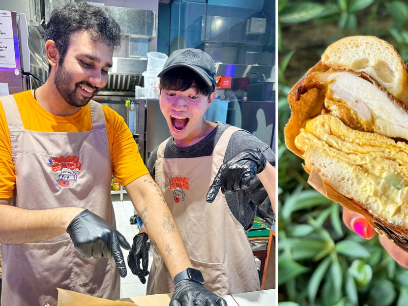 Ex-police officer & corp comms exec sell well-priced bagels stuffed with Korean fried chicken & butter chicken