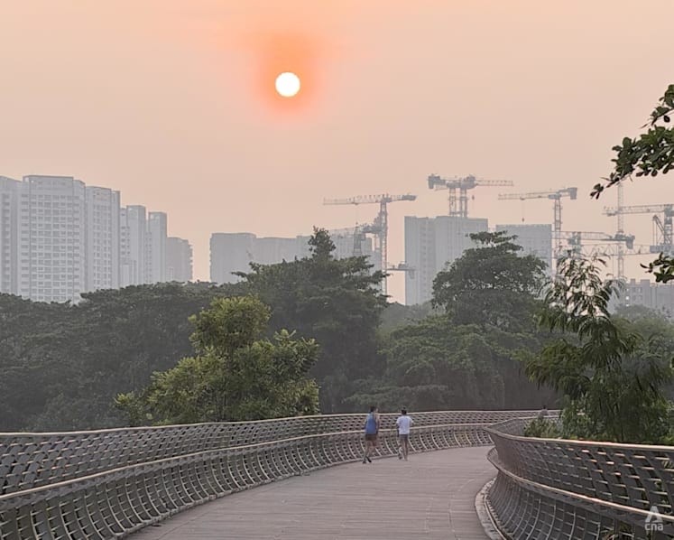 Air quality hits unhealthy range in central, western Singapore Air quality hits unhealthy range in central, western Singapore