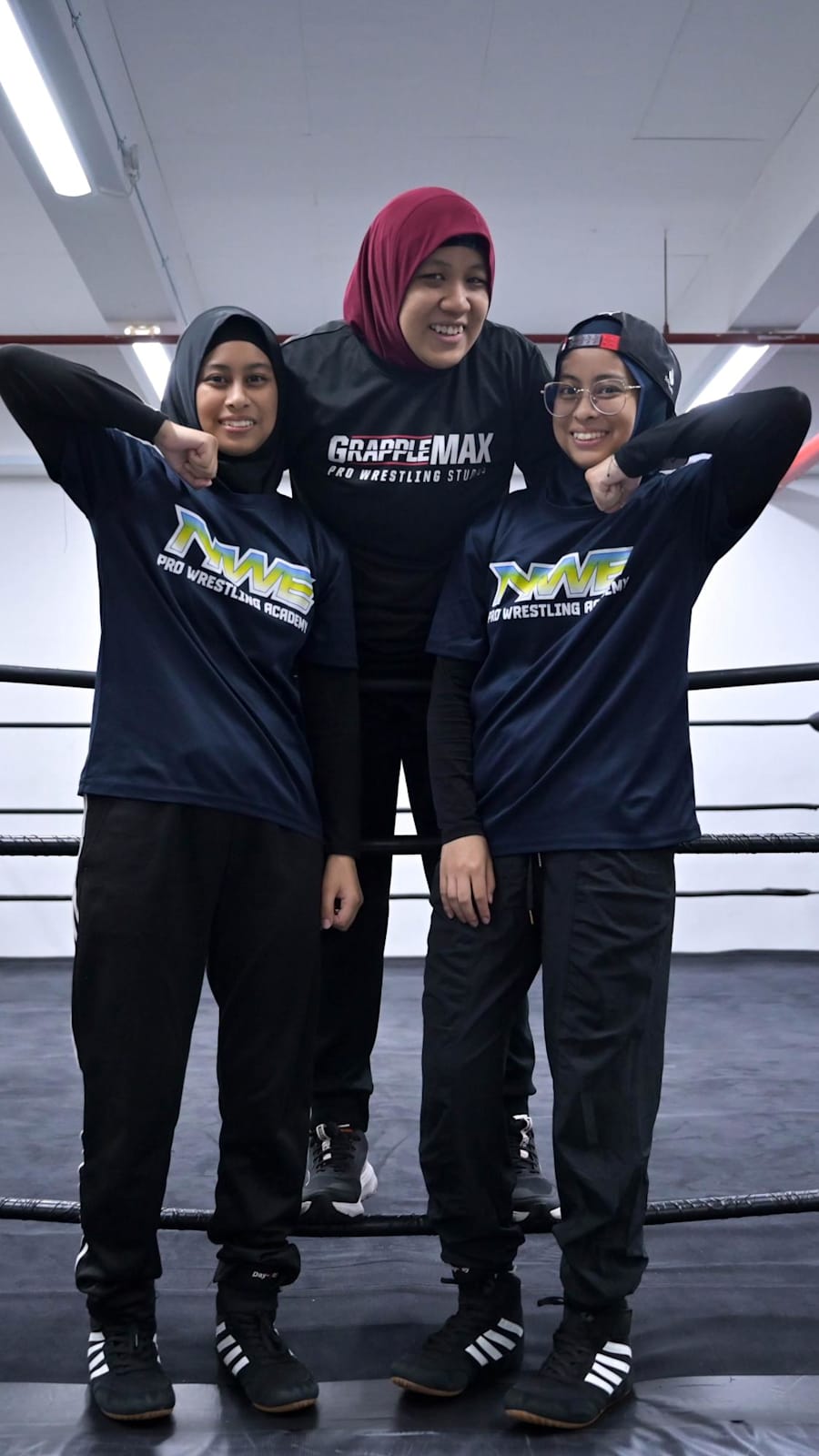 Meet the hijabis breaking barriers in Singapore’s pro wrestling scene