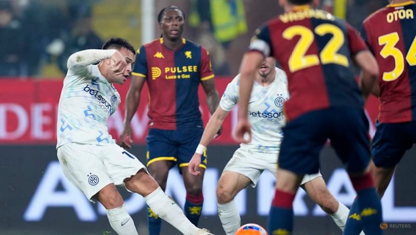 Inter edge Genoa to claim Serie A top spot