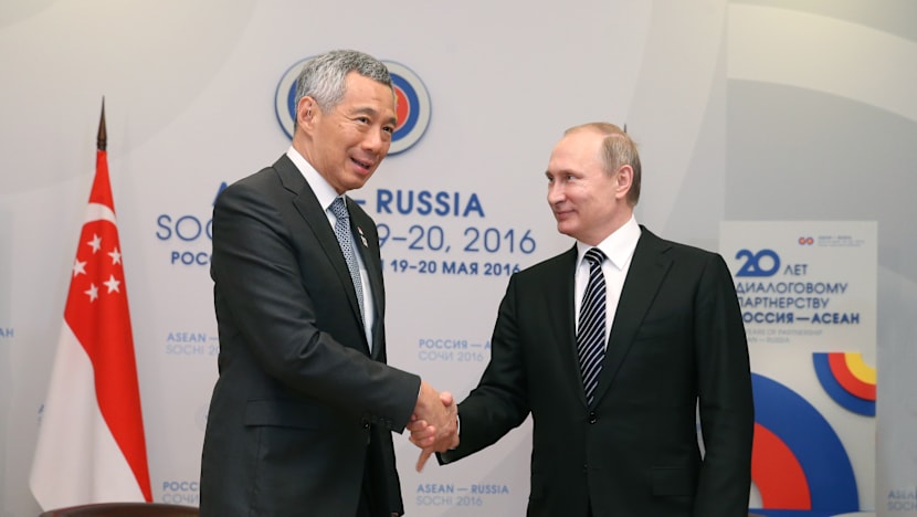 PM Lee meets Putin, affirms deepening relations