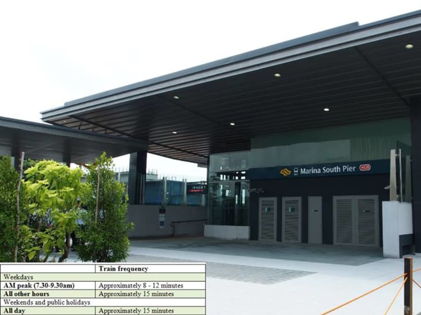 Marina South Pier station. Photo: LTA/Facebook