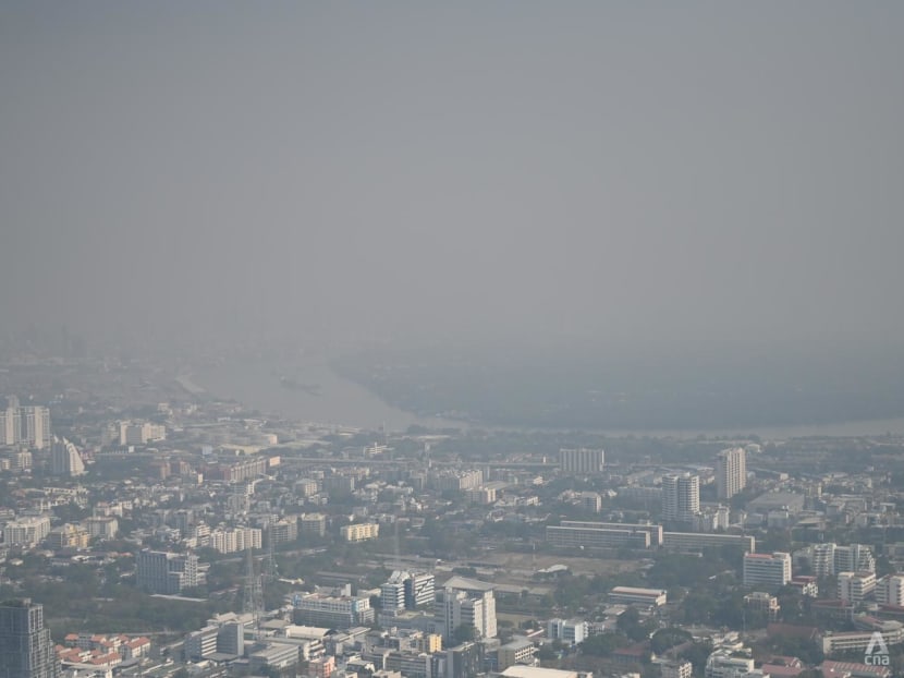 Hazy sky clouds Bangkok as Thai capital chokes on air pollution
