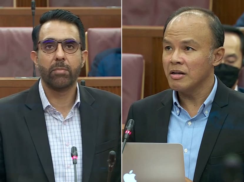 Workers' Party secretary-general Pritam Singh (left) and vice-chair Faisal Manap.