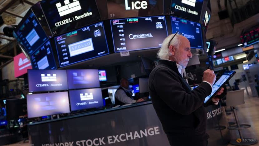 Shares hover near record highs, crude prices gain 