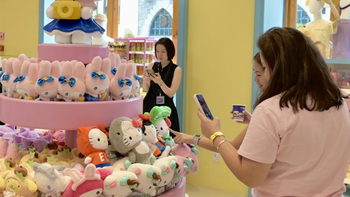 New Sanrio-themed store and cafe now open at Universal Studios Singapore