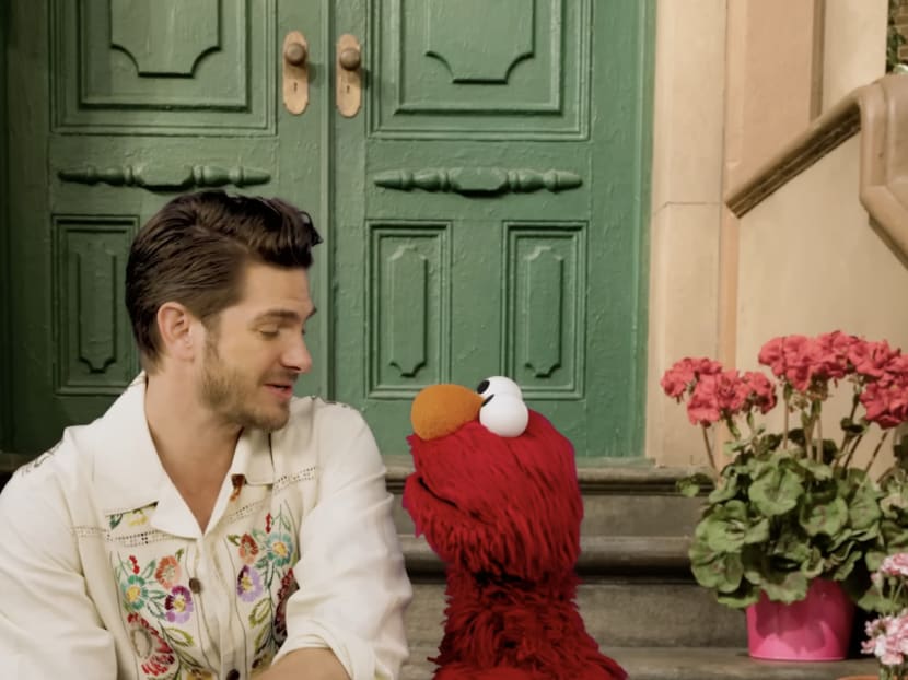 Viral video of actor Andrew Garfield and Elmo talking about grief gets over 14 million views