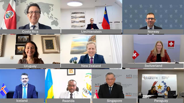 FIT伙伴关系成员国通过宣言 强化以规则为基础全球贸易体系