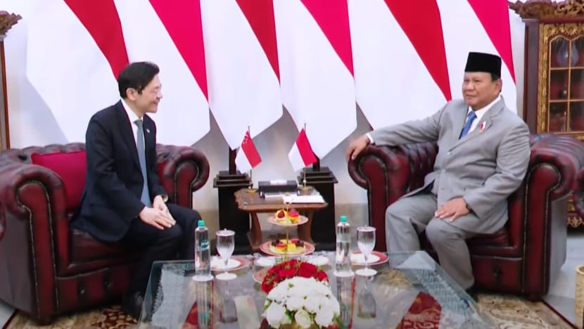 Presiden Prabowo terima kunjungan PM Singapura Lawrence Wong di Istana Merdeka