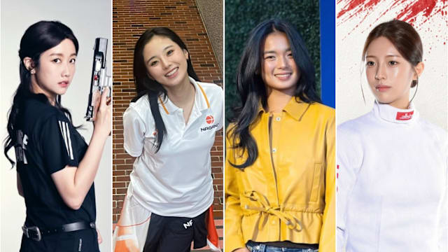 亚运会九名高人气女将 有人美到被误认是AI