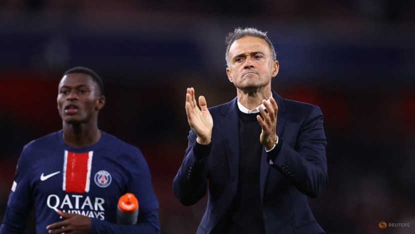 Luis Enrique admits PSG were no match for Arsenal Luis Enrique admits PSG were no match for Arsenal