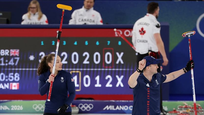 Curling-Rock-solid Britain beat US to secure semi-final berth