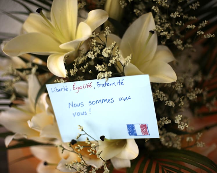 French Embassy to observe minute’s silence at 7pm on Monday