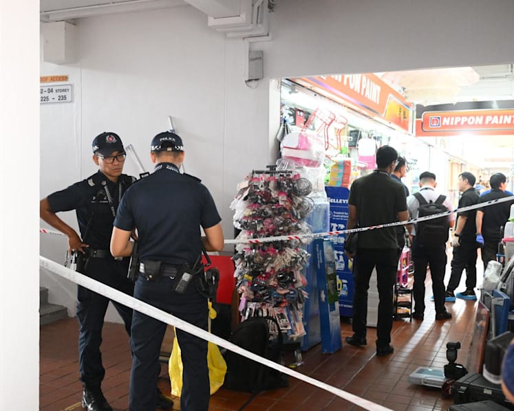Man arrested for murder after knife attack on woman in Hougang