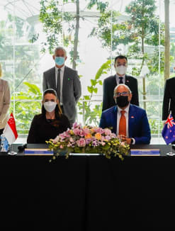 The Memorandum of Arrangement on Sustainable Aviation will see both countries collaborate and share information on initiatives to advance sustainable aviation.