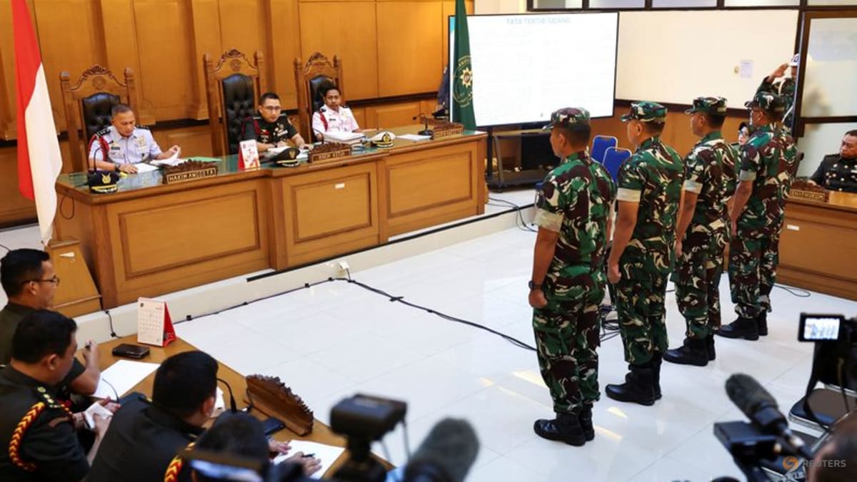 Indonesian military court jails four soldiers over acid atta