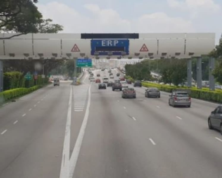 No ERP charges at some CTE gantries during specific timings for December school holiday period