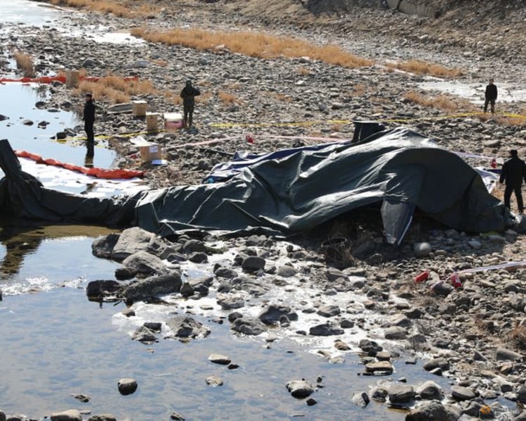 South Korean military helicopter crashes during training, killing two